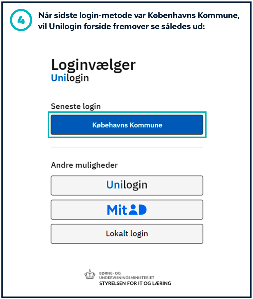 Login trin 4